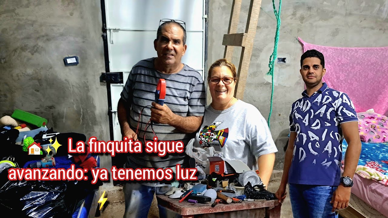 ⚡Emoción total: instalando la corriente en nuestra finquita 🥹🏡