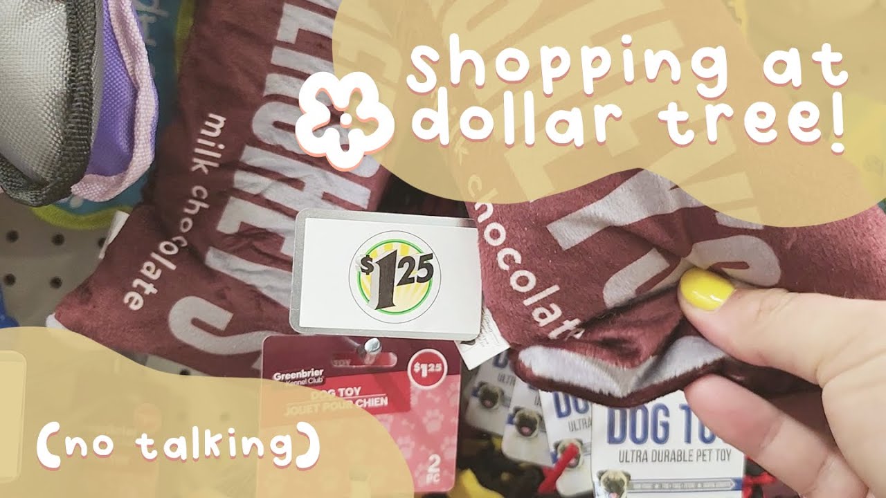 shopping the rest of dollar tree 💸 (no talking) | ASMR (store sounds, plastic crinkles)
