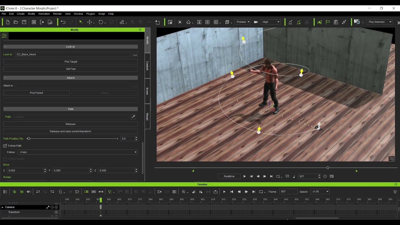 Camera Trajectory with Camera Viewport in iClone 8 | Tutorial in Hindi | Day 45 of 60