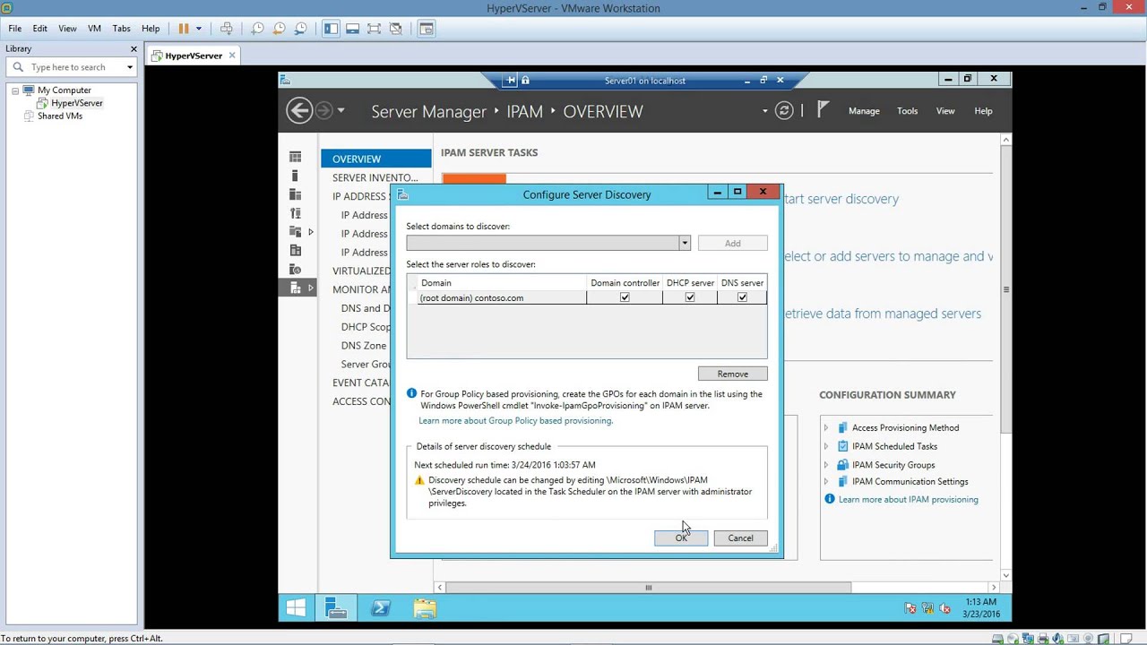 Deploying and Managing IPAM