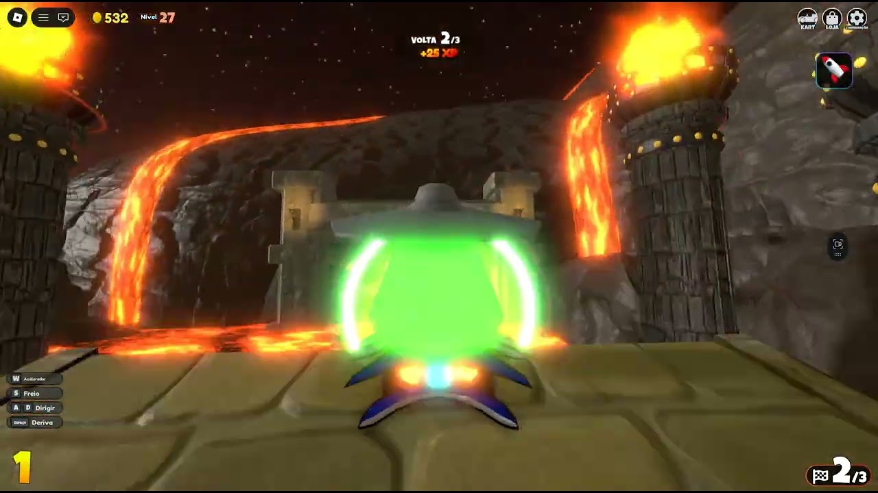 Kart Wars: Dormitorio Demoniaco - vem aquecendo