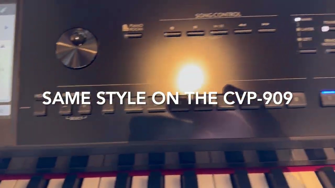 Comparing Yamaha Clavinova CVP 809 and CVP 909