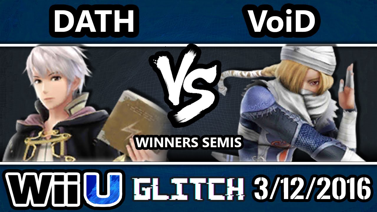 Glitch - Dath (Robin) Vs. 2GG | VoiD (Sheik) SSB4 Winners Semis - Smash Wii U - Smash 4