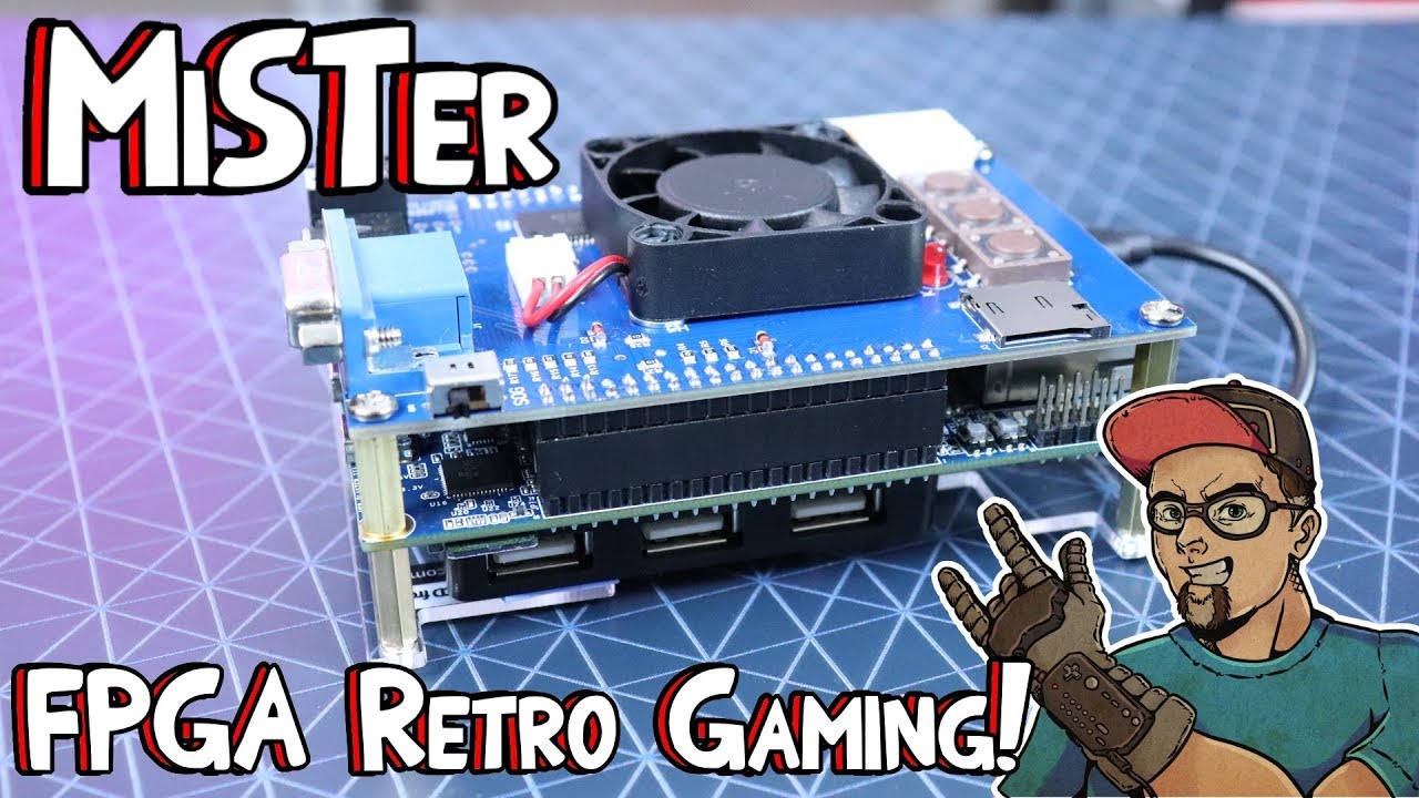 MiSTer FPGA Hardware Simulation Retro Gaming Using De10-Nano Cyclone V FPGA!