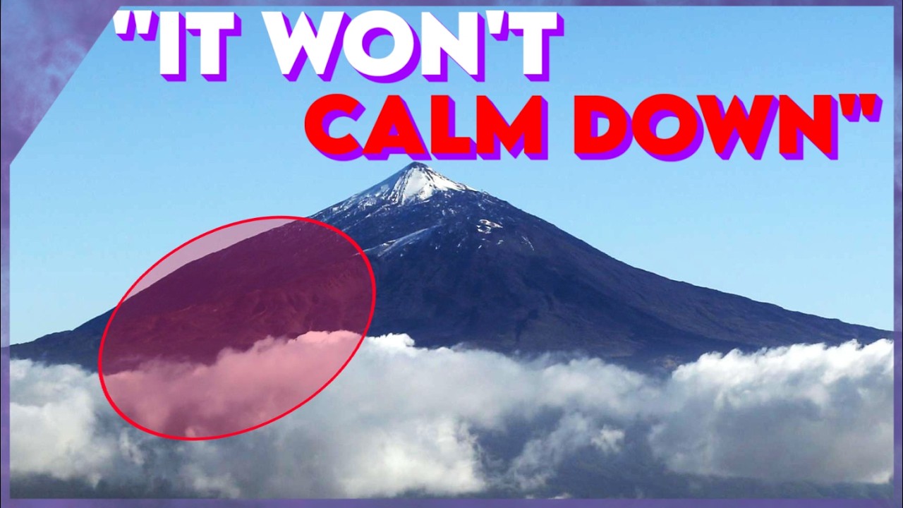 WORLD'S THIRD LARGEST VOLCANO AWAKENS! Now the Teide on Tenerife is also shaking!