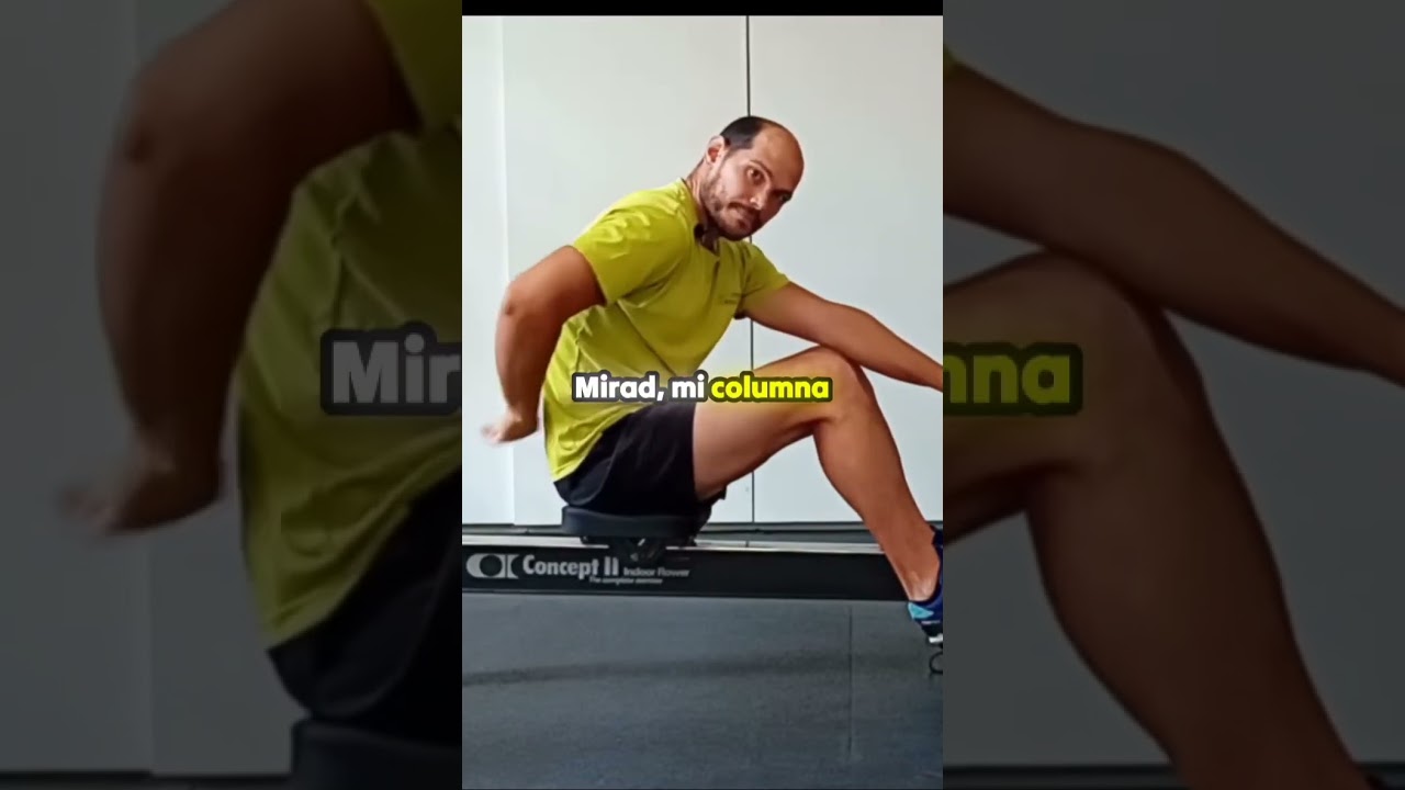 POSTURA EN REMO INDOOR Y HERNIA LUMBAR