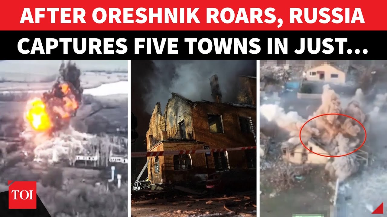‘ALL FIVE CAPTURED’: Russia's Second Chilling War Announcement After ORESHNIK Ravages Ukraine