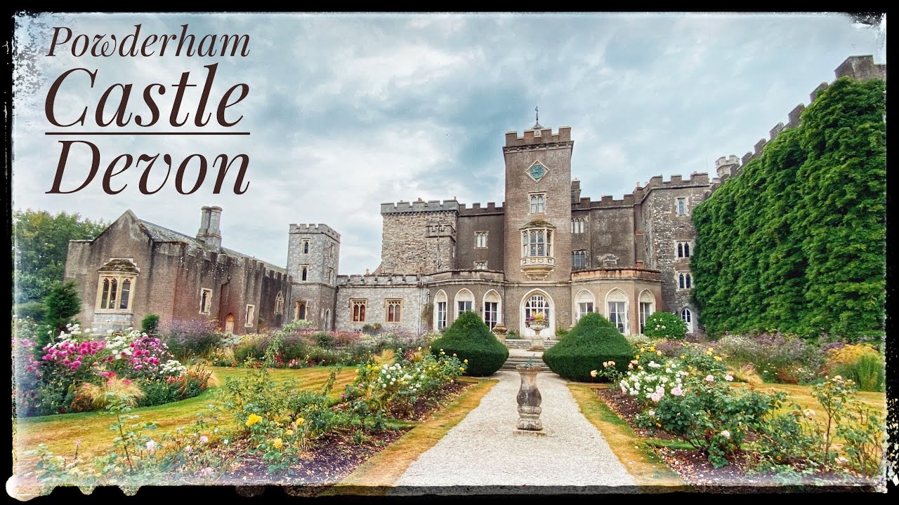 Devon's Most Dreamy Place to Visit - Powderham Castle - House of Courtenay & The Secret Garden 🌹