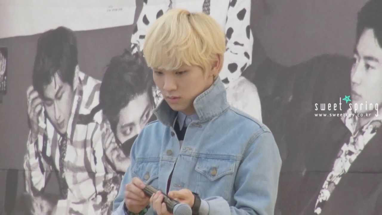 130512 영등포 팬사인회 샤이니 키 기범 (SWEET SPRING)