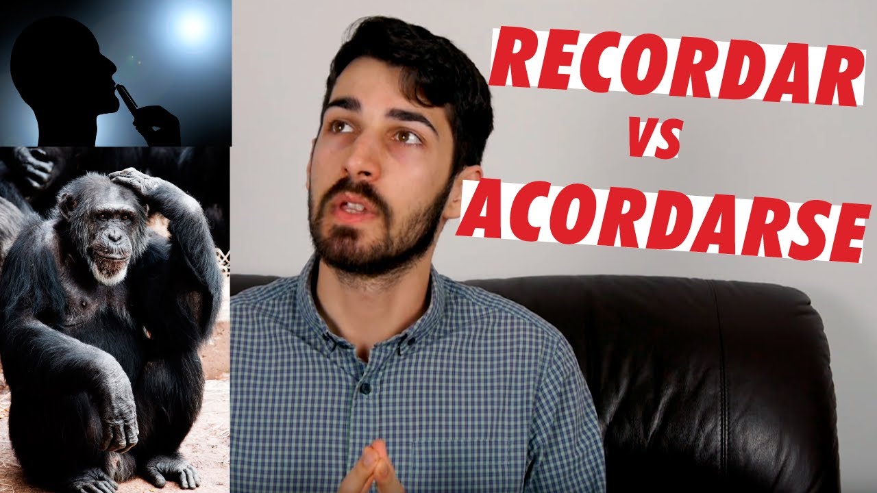 Recordar vs Acordarse (vs Acordar)