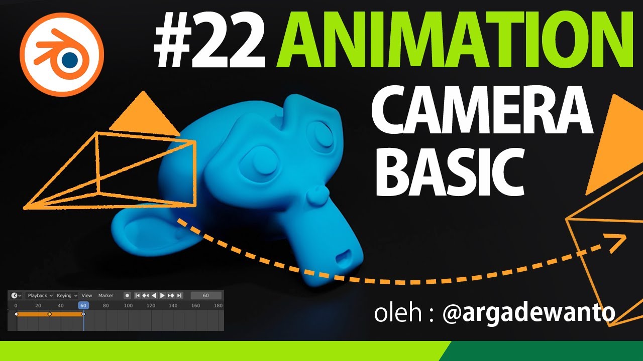 Animasi Kamera dan Render Video 3D Blender