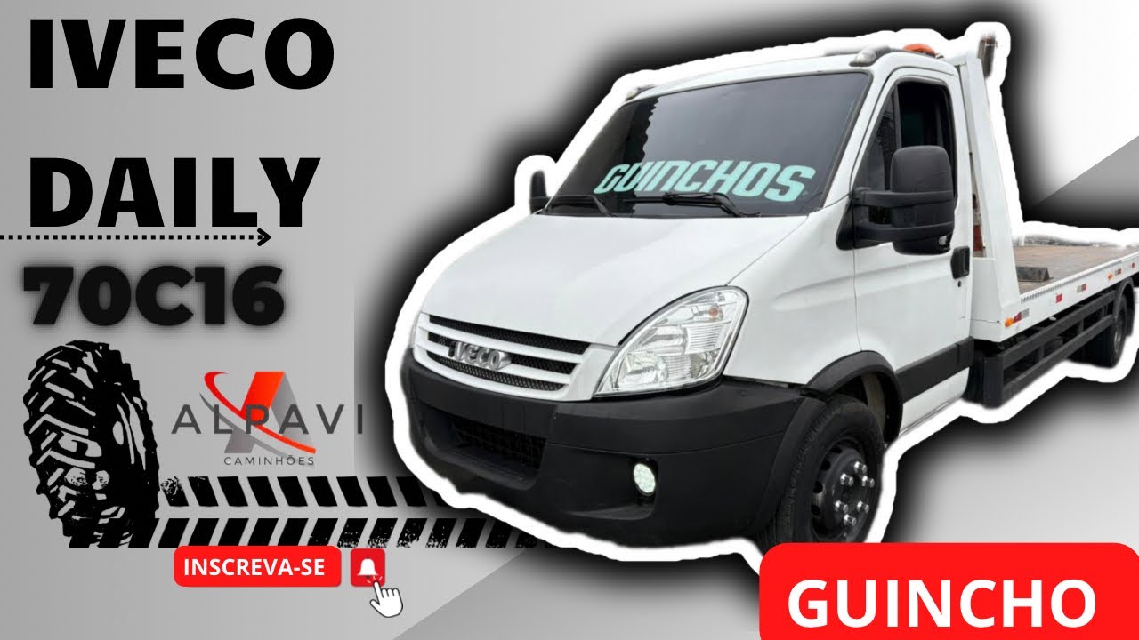 Iveco Daily 70c16 Ano 2010 Plataforma Reboque Guincho a Venda Ligue (12) 97406-2916