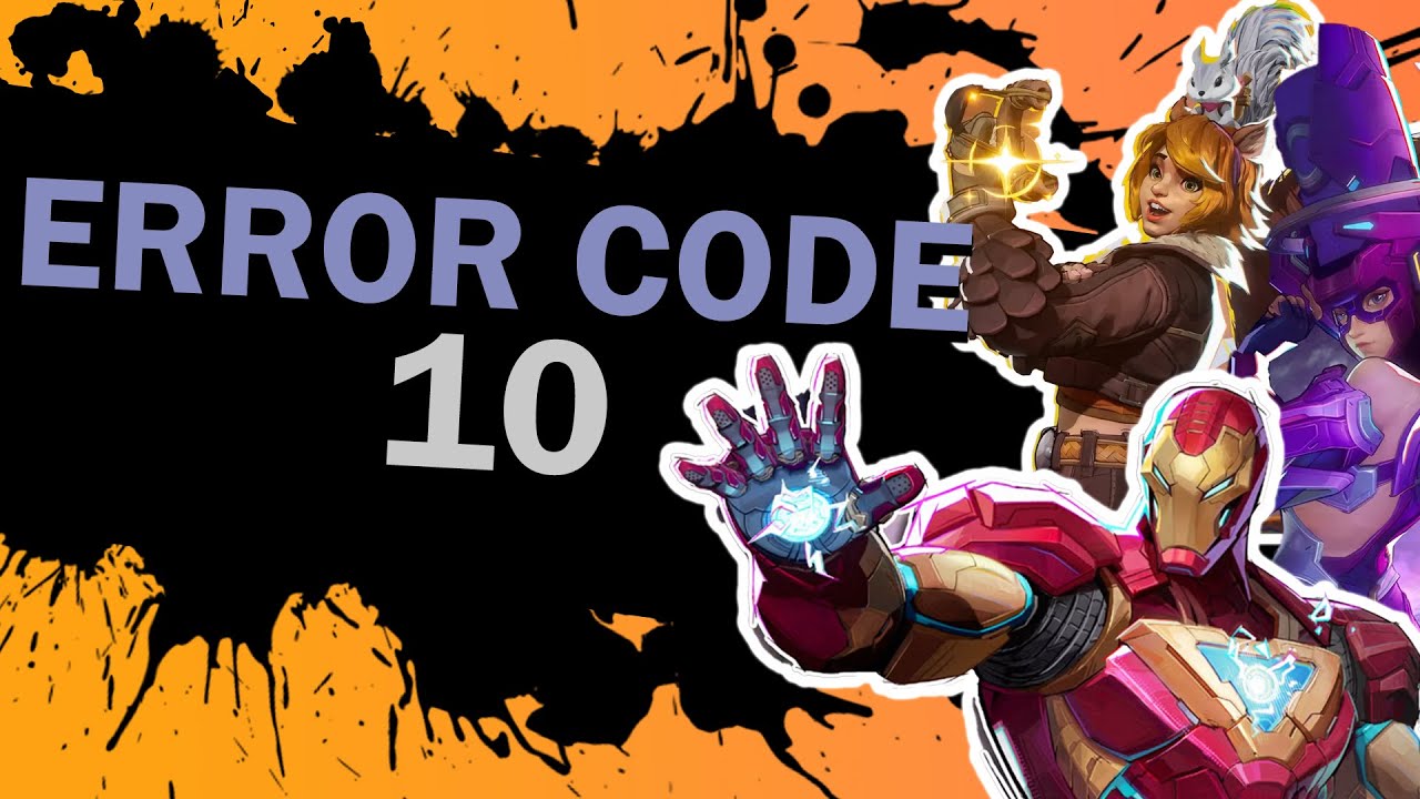 (QUICK FIX) ERROR CODE 10 MARVEL RIVALS | HOW TO FIX ERROR CODE 10 MARVEL RIVALS