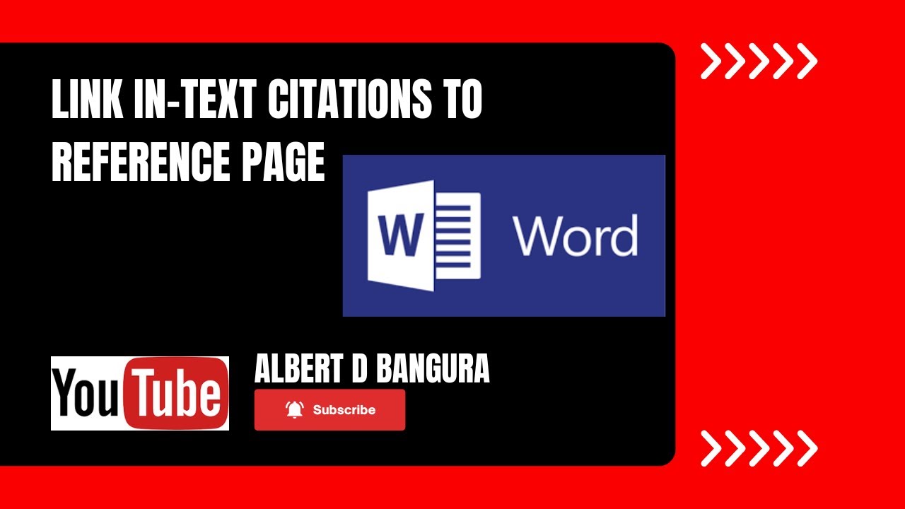 Link In-Text Citations to Reference Page.