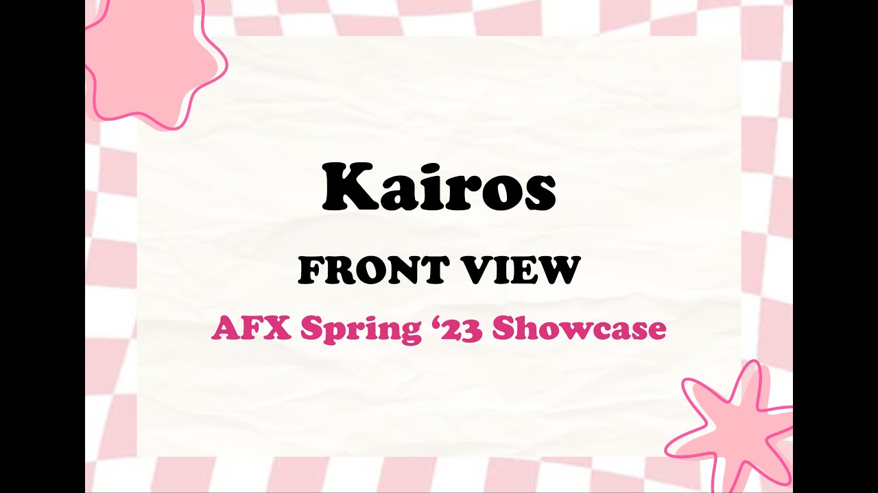 Kairos - Front View | AFX Spring 2023 Showcase
