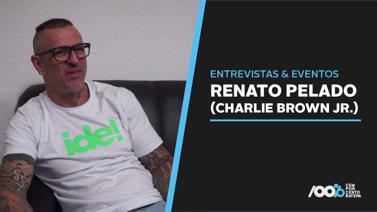 100% Batera Entrevista - Renato Pelado (Charlie Brown Jr.)