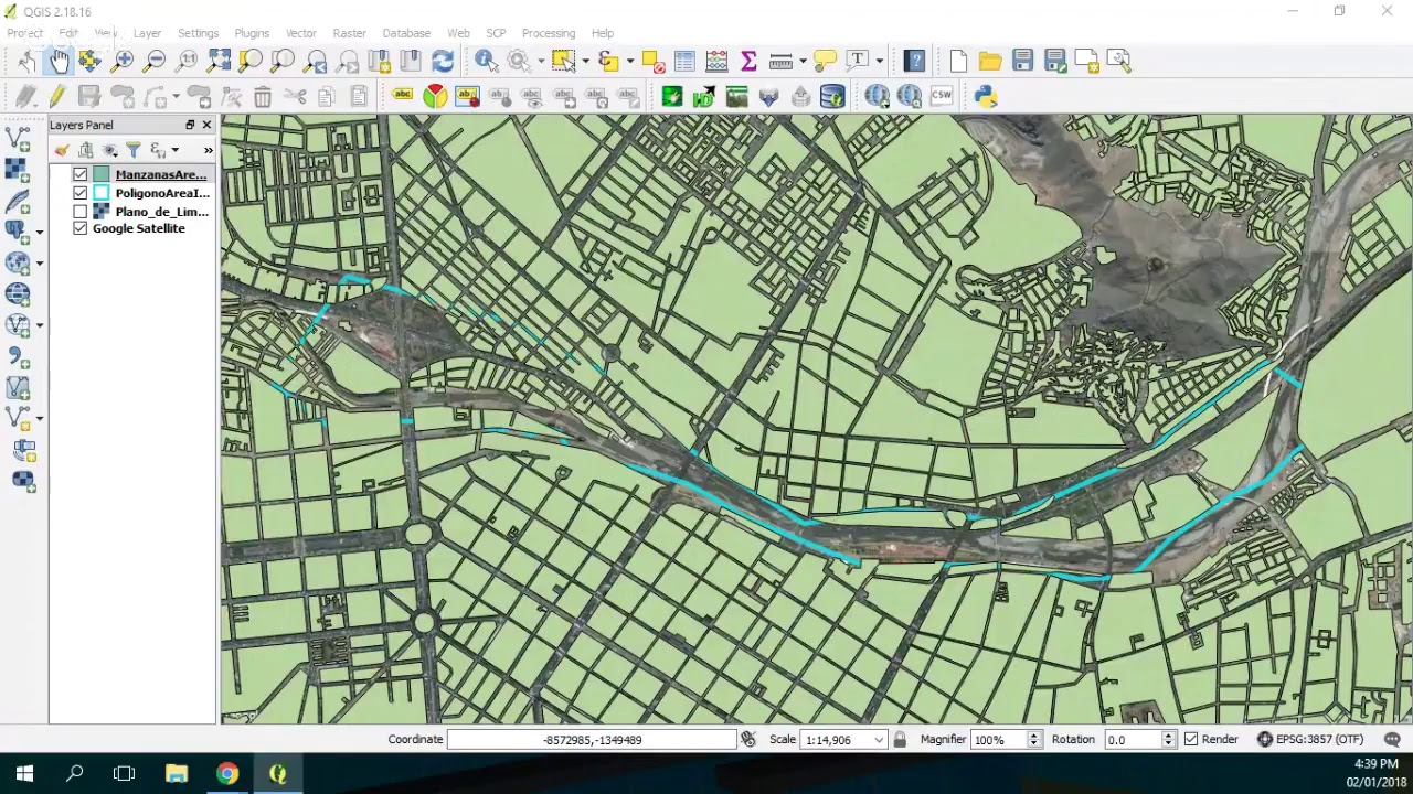 Tutorial de Determinación de Vulnerabilidad a Inundaciones usando Mapas Historicos y QGIS