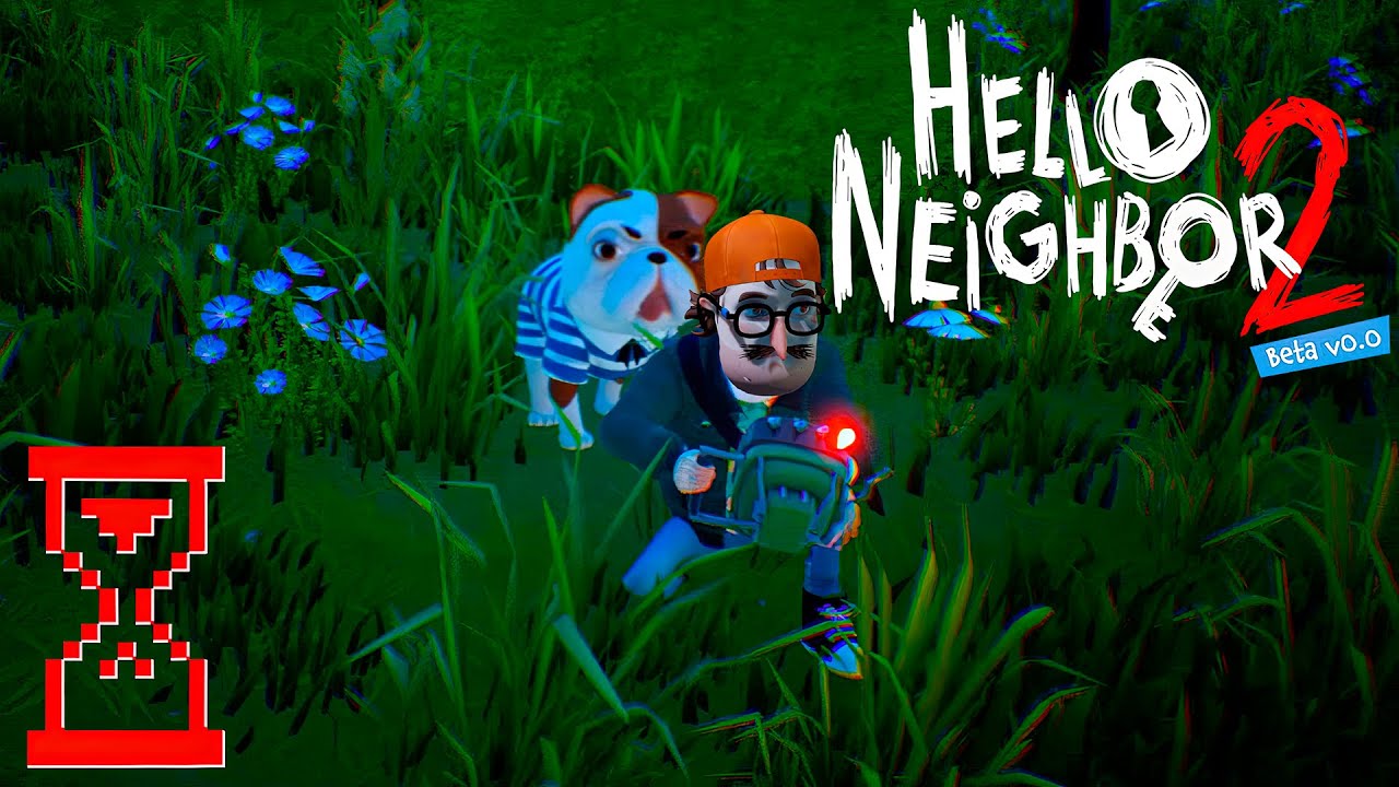 Необычное прохождение Привет Сосед 2 + баги // Hello Neighbor 2 beta