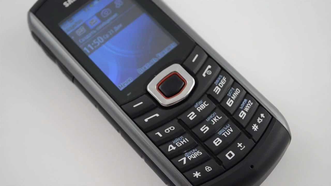 Обзор телефона Samsung B2710 Xcover от Video-shoper.ru