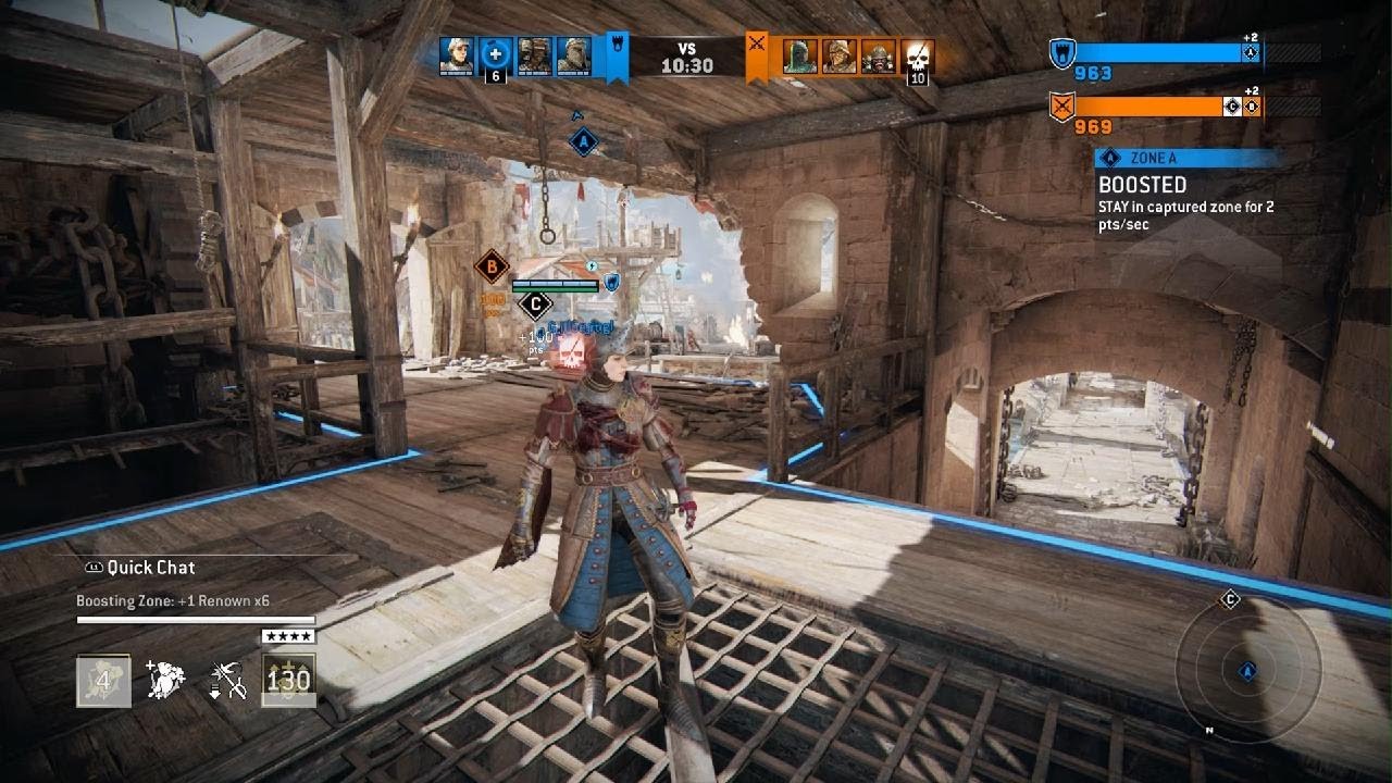 For Honor-Virtuosa-Dominion Gameplay