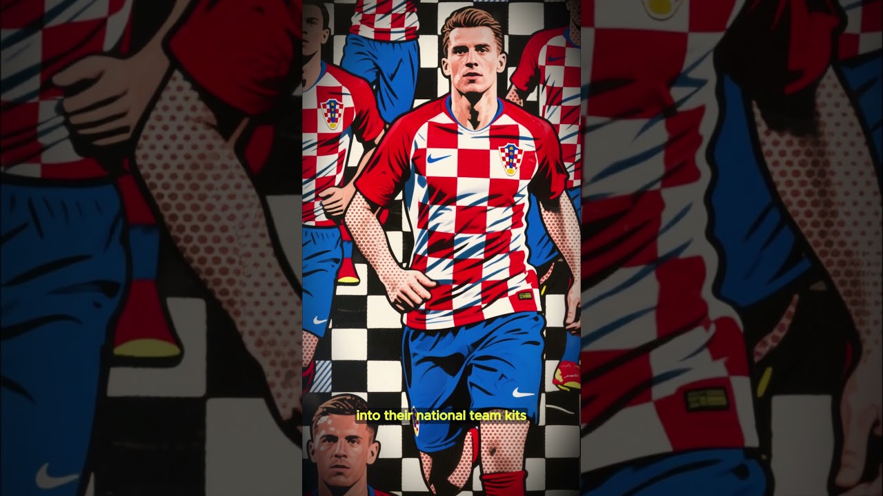 Why Croatia's Jersey is SO Iconic 🇭🇷⚽️#CroatiaFootball #&Scaron;ahovnica #NationalTeam #SoccerFacts