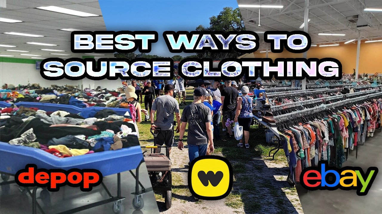 How Successful Resellers Source Clothing