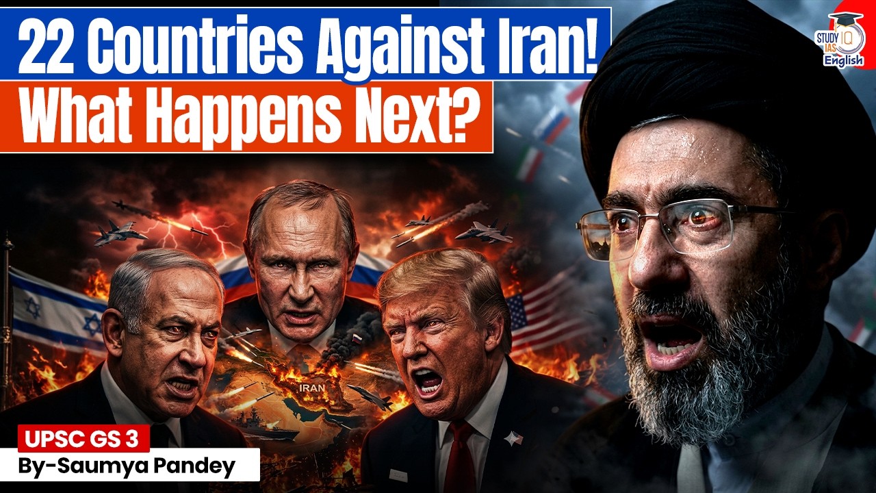 Iran vs 22 Countries | Global Unity Against the Closure of the Strait of Hormuz? | By Saumya Pande