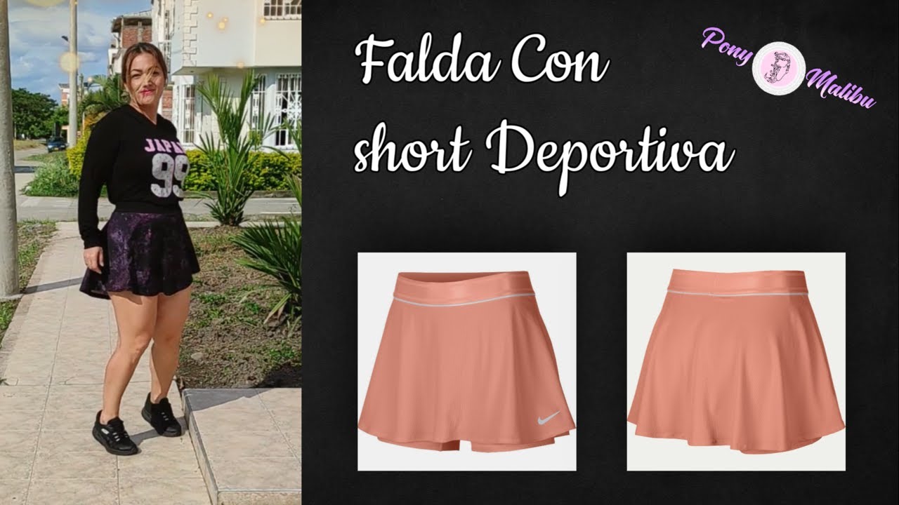 NO COMETAS ESTOS ERRORES 🤦‍♀️AL HACER UNA FALDA SHORT DEPORTIVA || Gimnasio, Tennis, Patinaje, Voley