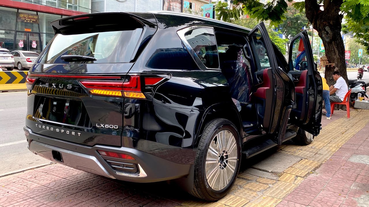 Wow ! 2023 Lexus LX600 3.5L V6 - Twin Turbo Black Color | Interior and Exterior