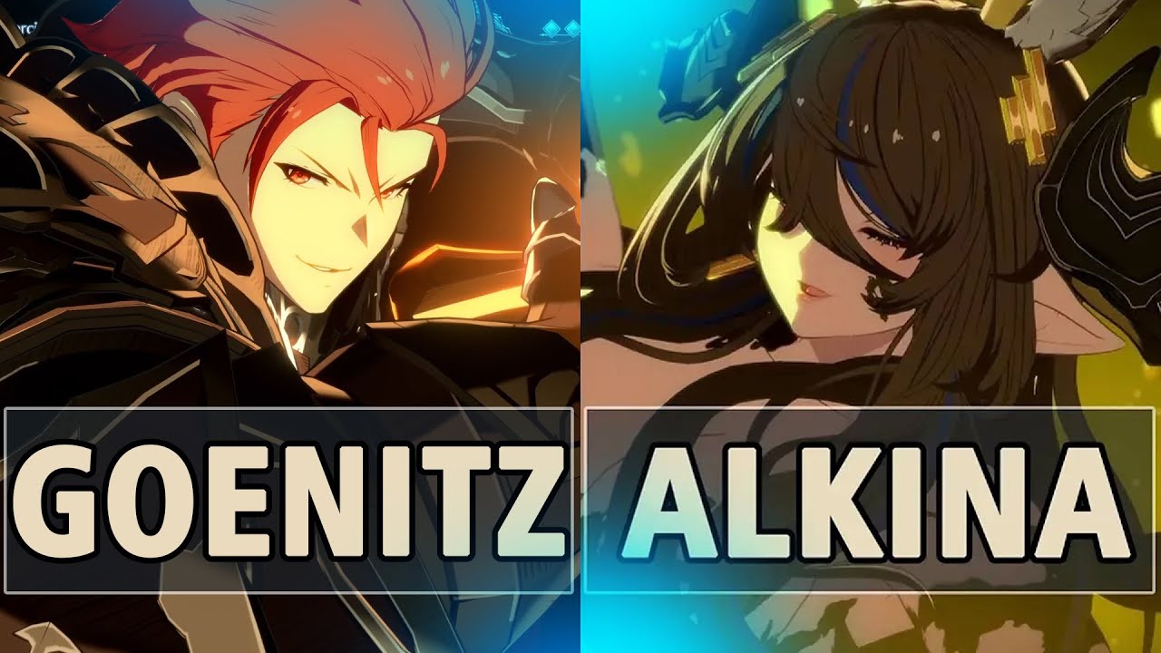 GBVSR:🔥Goenitz (Percival) Vs Alkina (Galleon)🔥| High Level Gameplay.