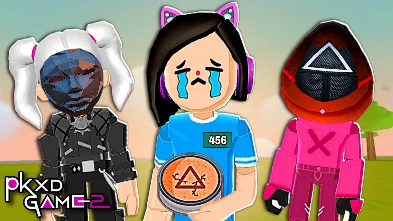 😱PK XD Game 2 ||Пародия на игру про кальмаров|| 