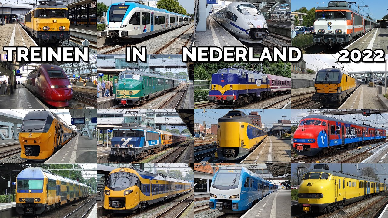 Treinen in Nederland 2022 - Trains in The Netherlands 2022