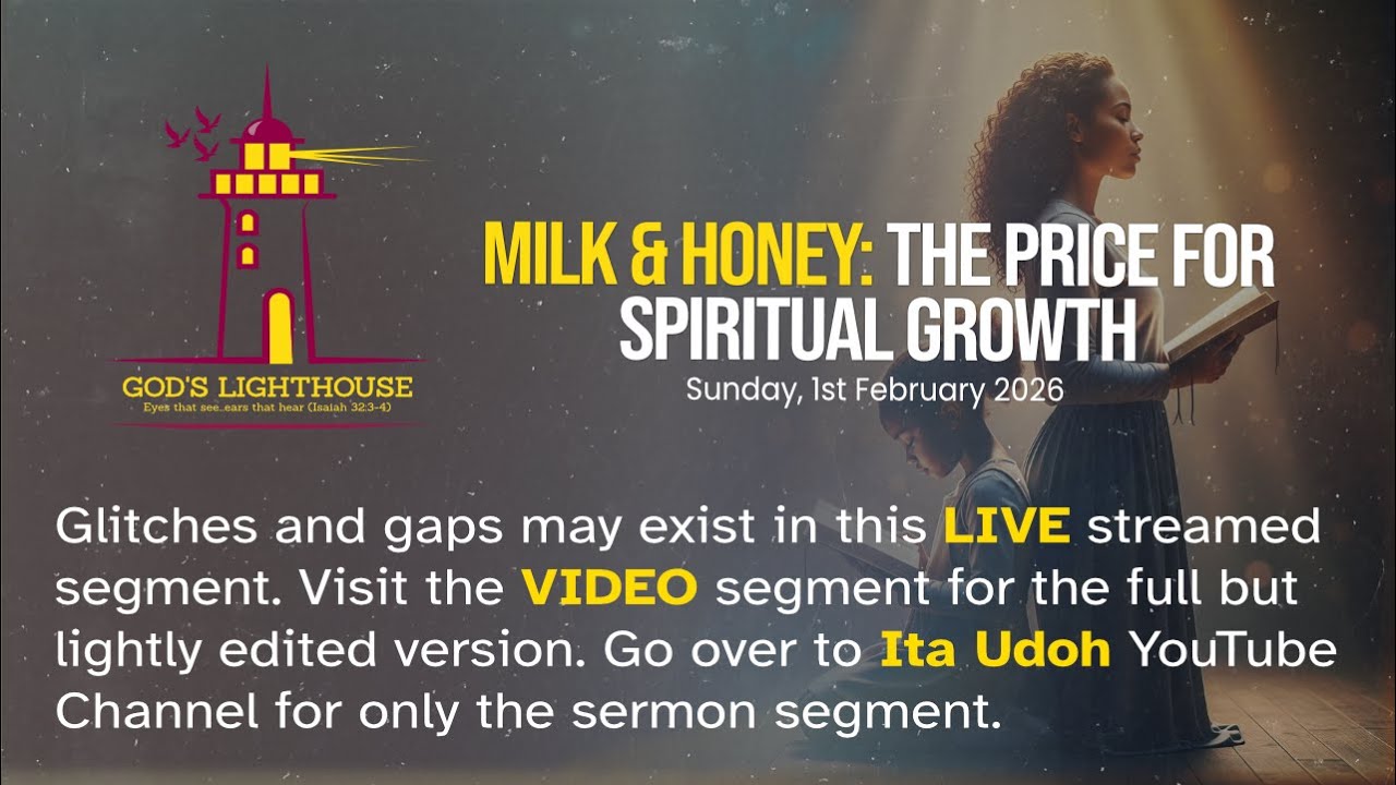 Sun. Feb 01 2026 || Sunday Meeting || Ita Udoh || God's Lighthouse