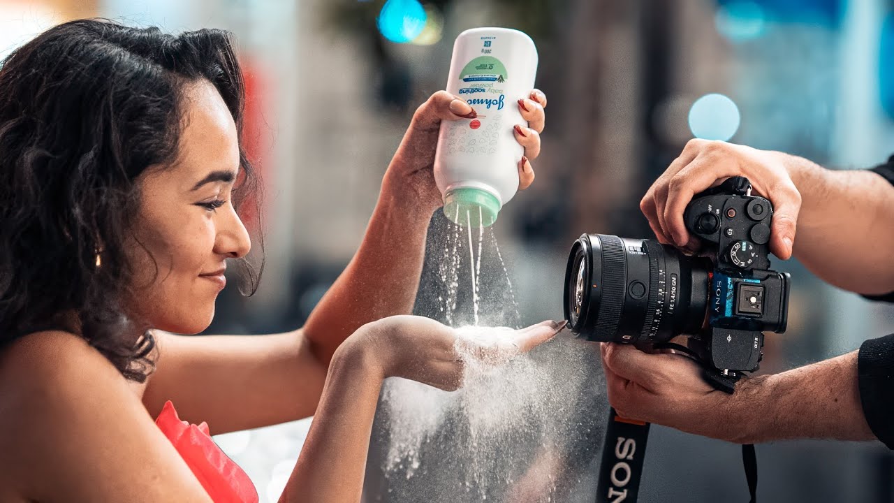 I Tried Baby Powder Photography!