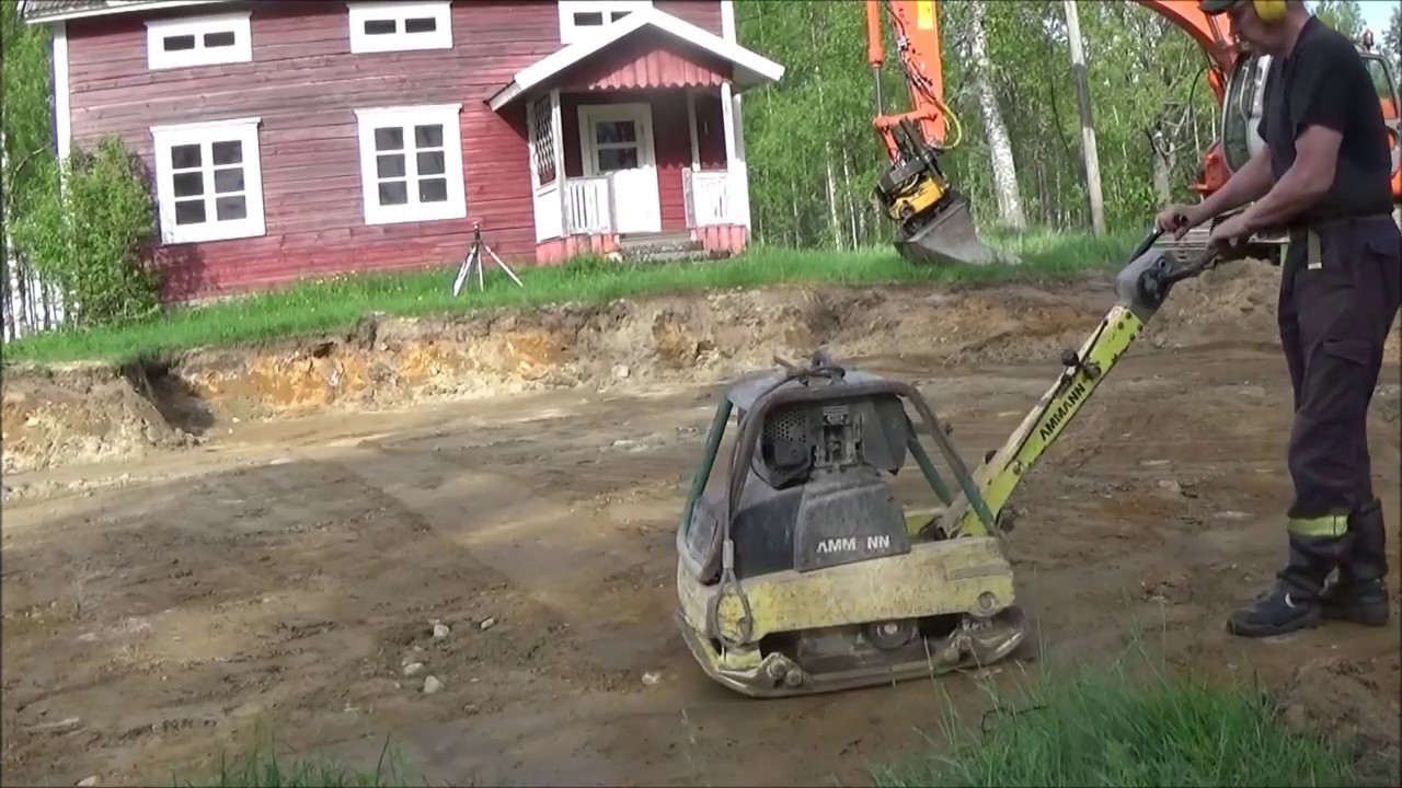 Punaisen tuvan pohjatyöt