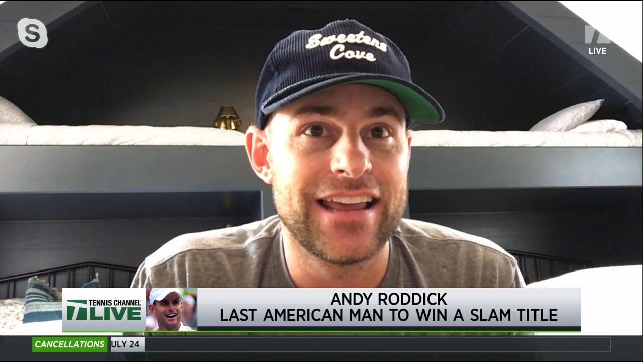 Tennis Channel Live: Roddick Reflects on His 2003 US Open Title Run, Breaks Down 2019 Men's Final
