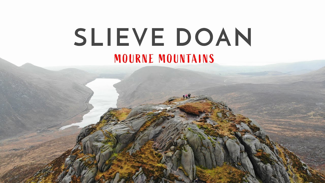 Slieve Doan - Walking Route | Drone, GoPro | Mourne Mountains, Northern Ireland