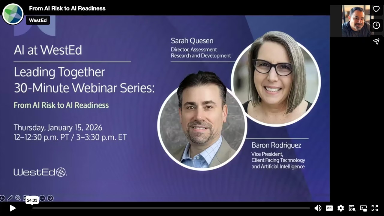 From AI Risk to AI Readiness