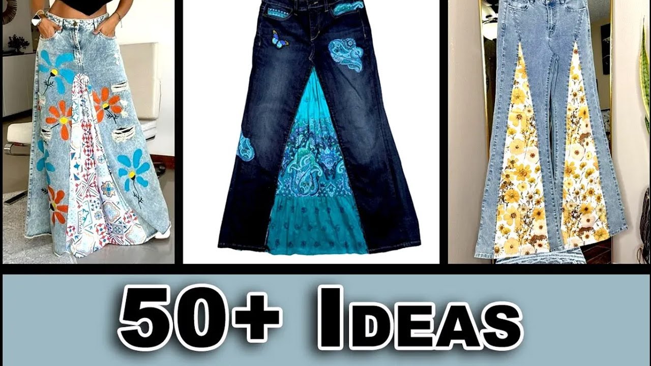 50+ Genius Denim Upcycle Ideas You NEED to Try — DIY Jeans Transformations!