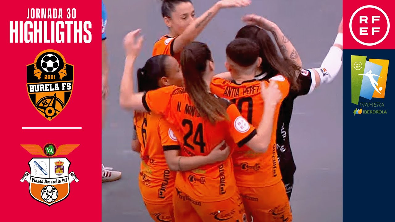 Resumen #PrimeraIberdrolaFS | Pescados Rubén Burela FS 2-1 Viaxes Amarelle FS | Jornada 30
