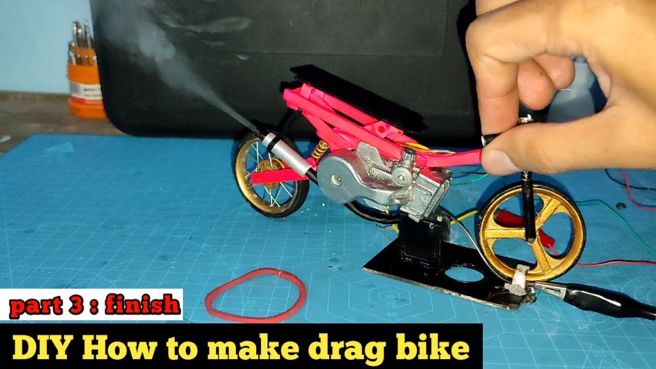 MEMBUAT MOTOR DRAG RACE BISA DI GAS
