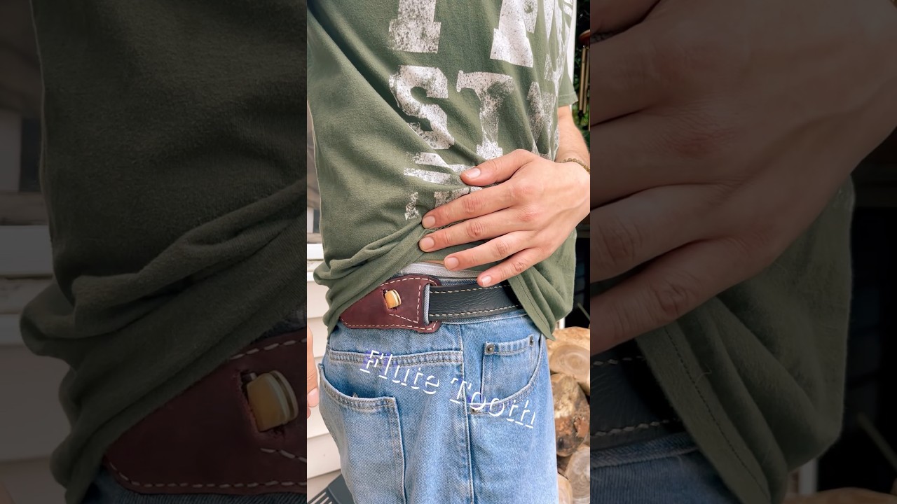 Would You Carry This Thing? Custom Sheath For Buck 55 | Back-Up Utility Blade | Thrunite | SAK