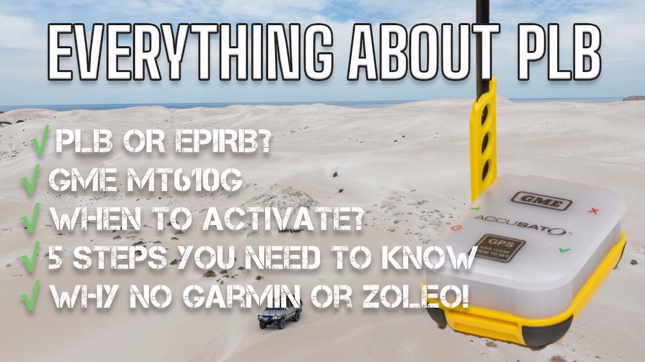 Emergency Communication | PLB & EPIRB everything you need to know | GME MT610G PLB