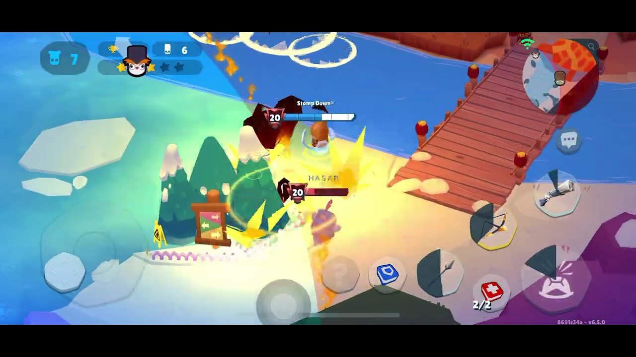 Vs Barikat! Shelly Fuzzy duo kills their Buck Phil in the fire! Reflective shell their leg shotgun!
