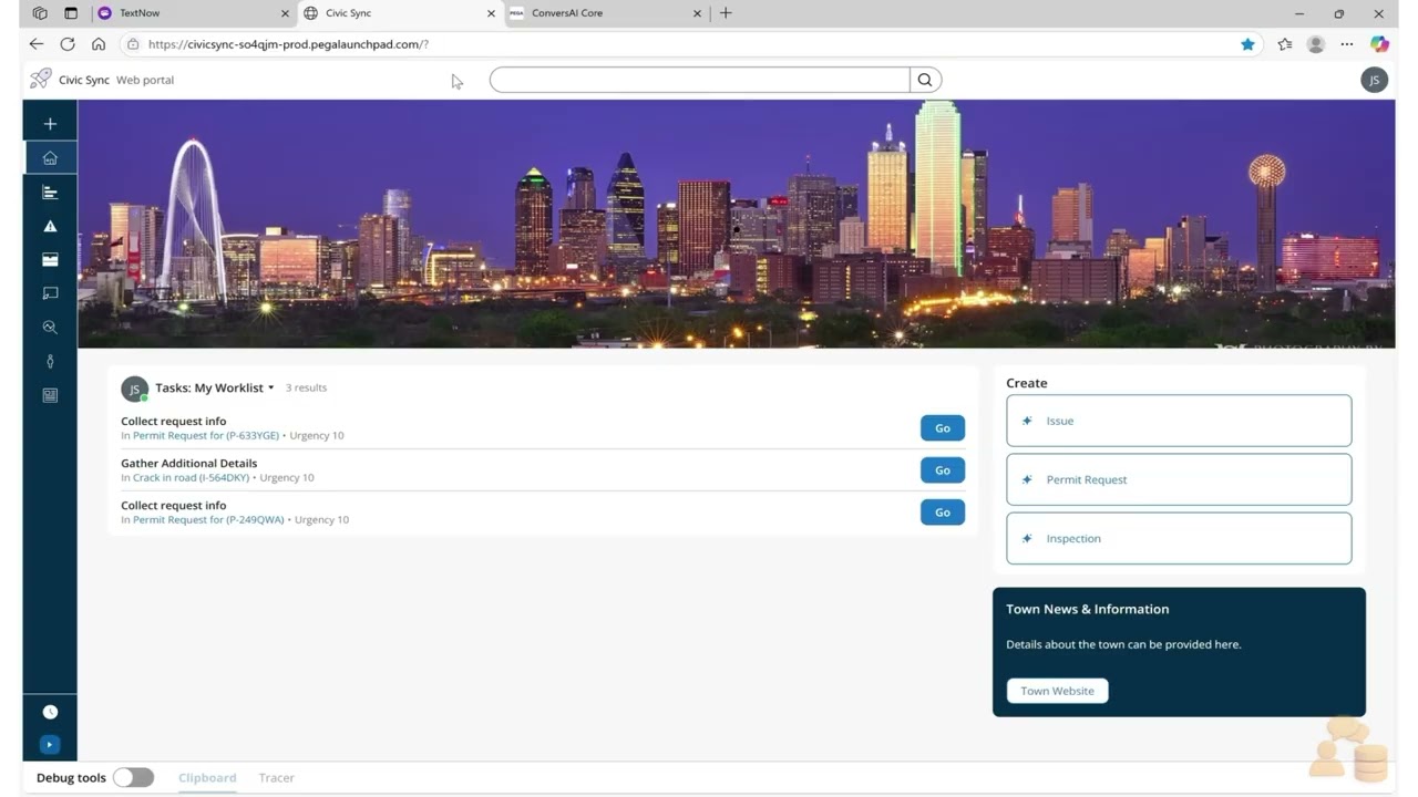 Core with AWS Kendra and Dynamic Case Management