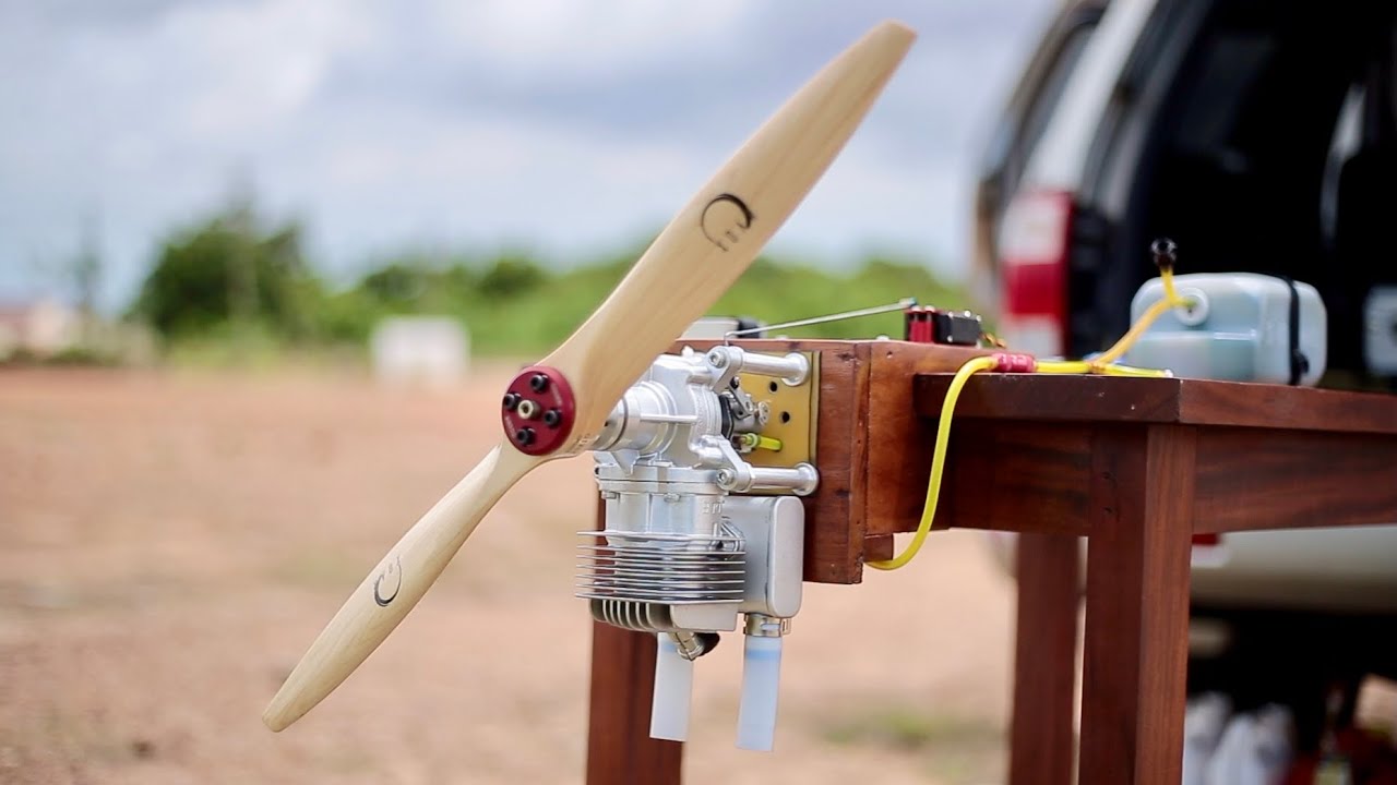 Amazing DLE 55 RA Airplane Gas Engine
