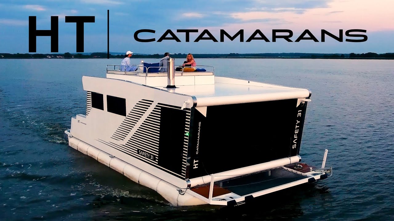 Luxus-Hausboot / HT Catamarans - Model Safety 31 / Hausboot kaufen