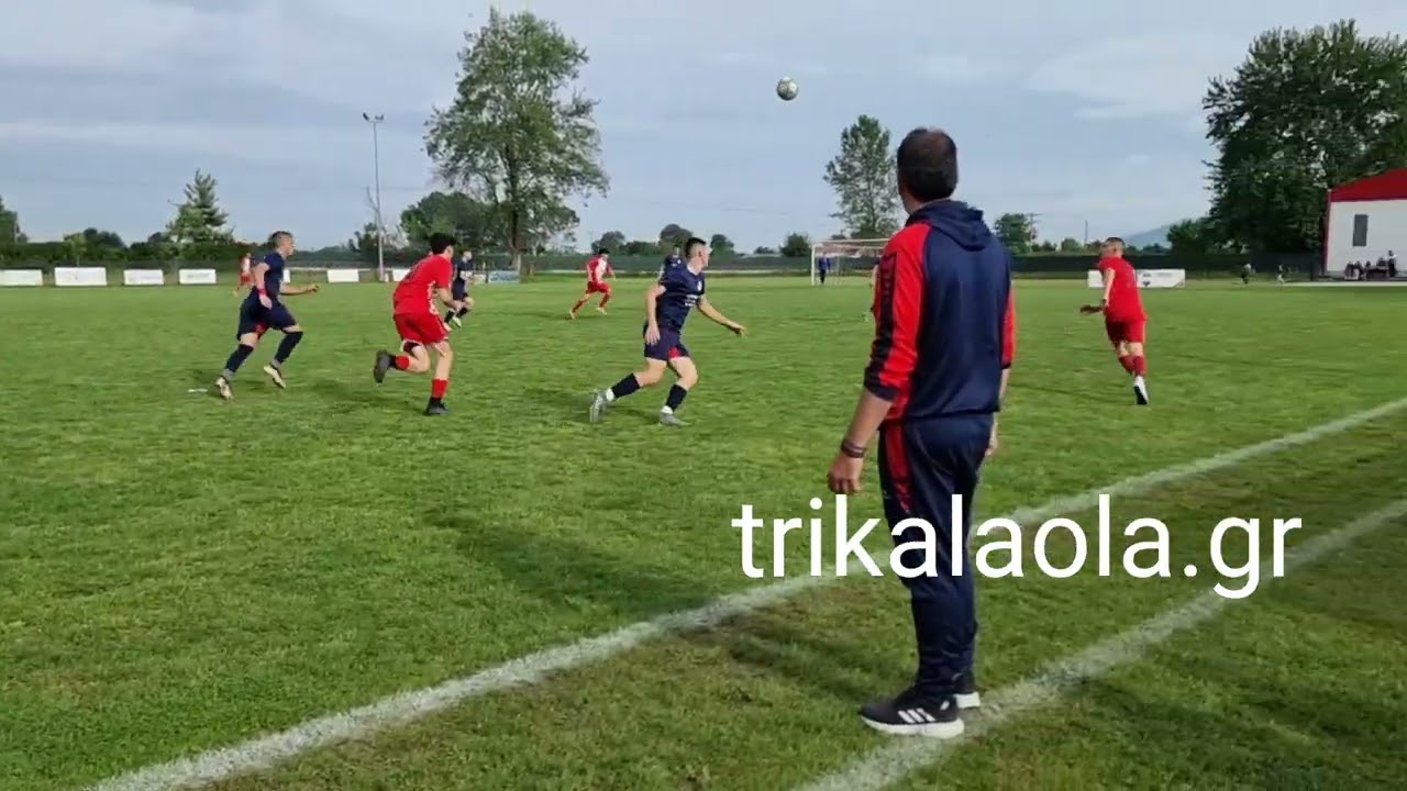 Κ16 Α.Ο. Τρίκαλα-Πύργος 0-1 τελικός πρωταθλήματος ΕΠΣΤ Τρικάλων γκολ διάφορες φάσεις αγώνα 13-5-2023