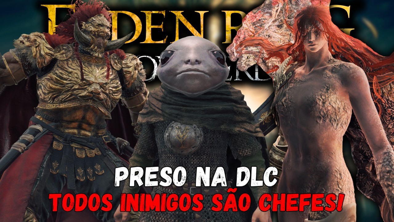ELDEN RING PRESO NA DLC COM TODOS INIMIGOS SENDO CHEFES! RANDOMIZADO!