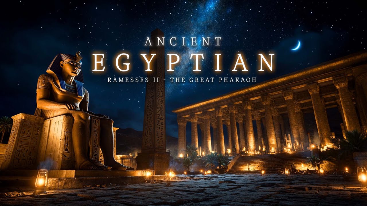 Ramesses II - The Great Pharaoh | SACRED EGYPTIAN MUSIC & Duduk music - Guiding you to Peace